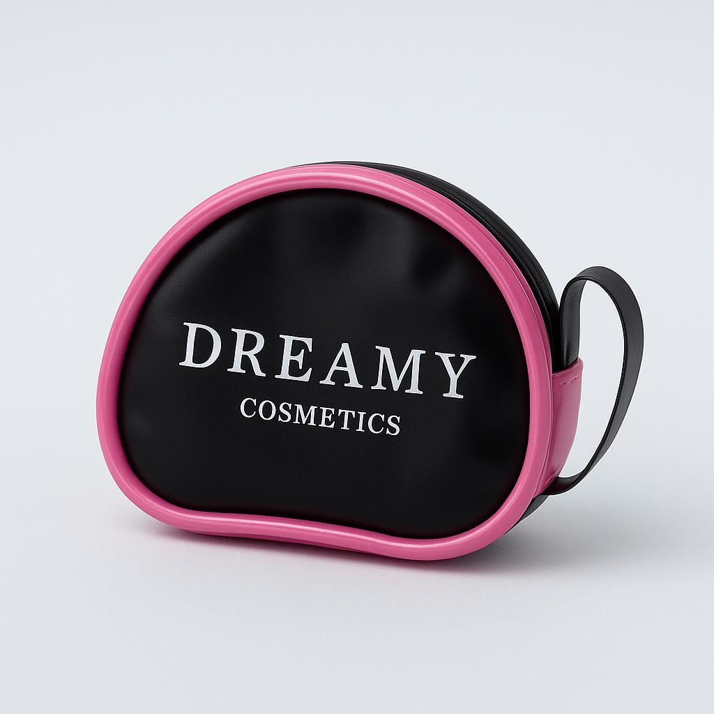 DREAMY 4-in-1 Makeup Sponge Set with Soap, Silicone Cleaner & Storage Bag – Pink or Black
